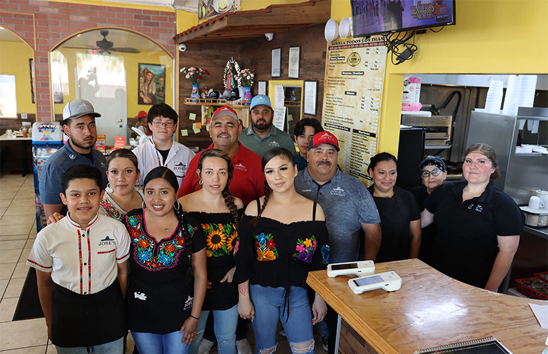 Joses Birrieria photo of full restaurant staff