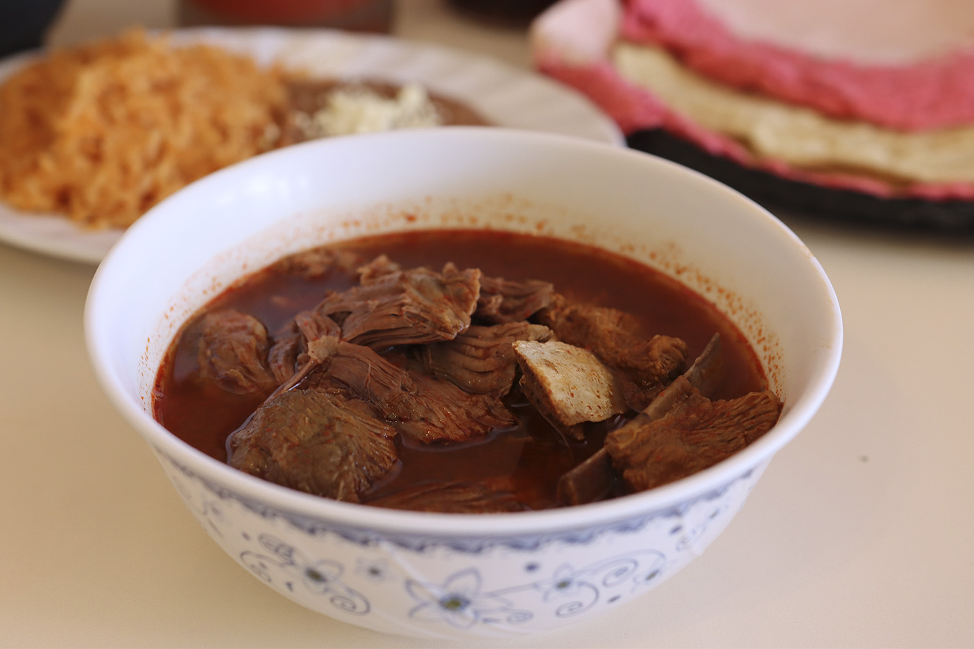Birria Plate of the most famous birria in town