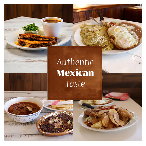 Joses-Birria-Dishes a mix of four dishes of joses birrieria